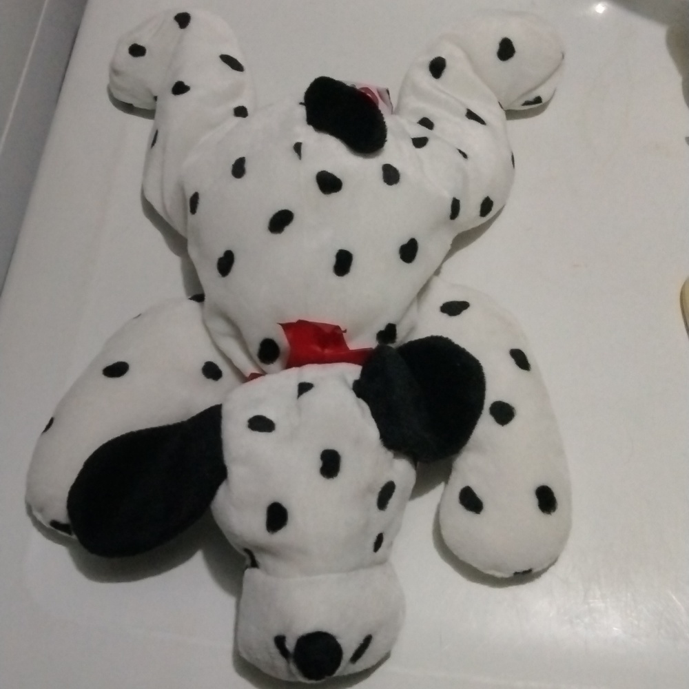 Ty Pillow Pal Spotty Dalmatian Dog
